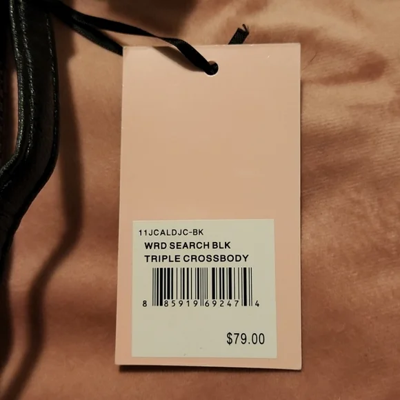 Black Juicy Couture Crossbody NWT - Picture 8 of 8